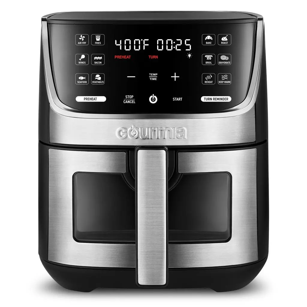 Freidora de Aire en Acero Inoxidable 6.62 L | Gourmia