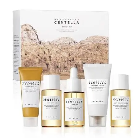 Kit de Viaje SKIN1004 Madagascar Centella – Set de Skincare