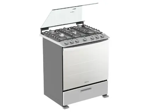 Estufa a Gas 30" de Ancho, con Capelo | Whirlpool